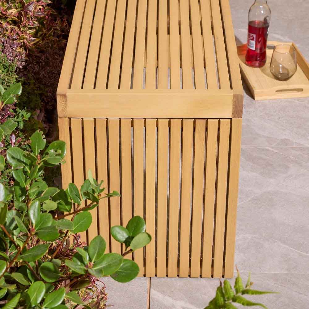 Prestige Wooden Garden 2 Seater Bench In Natural