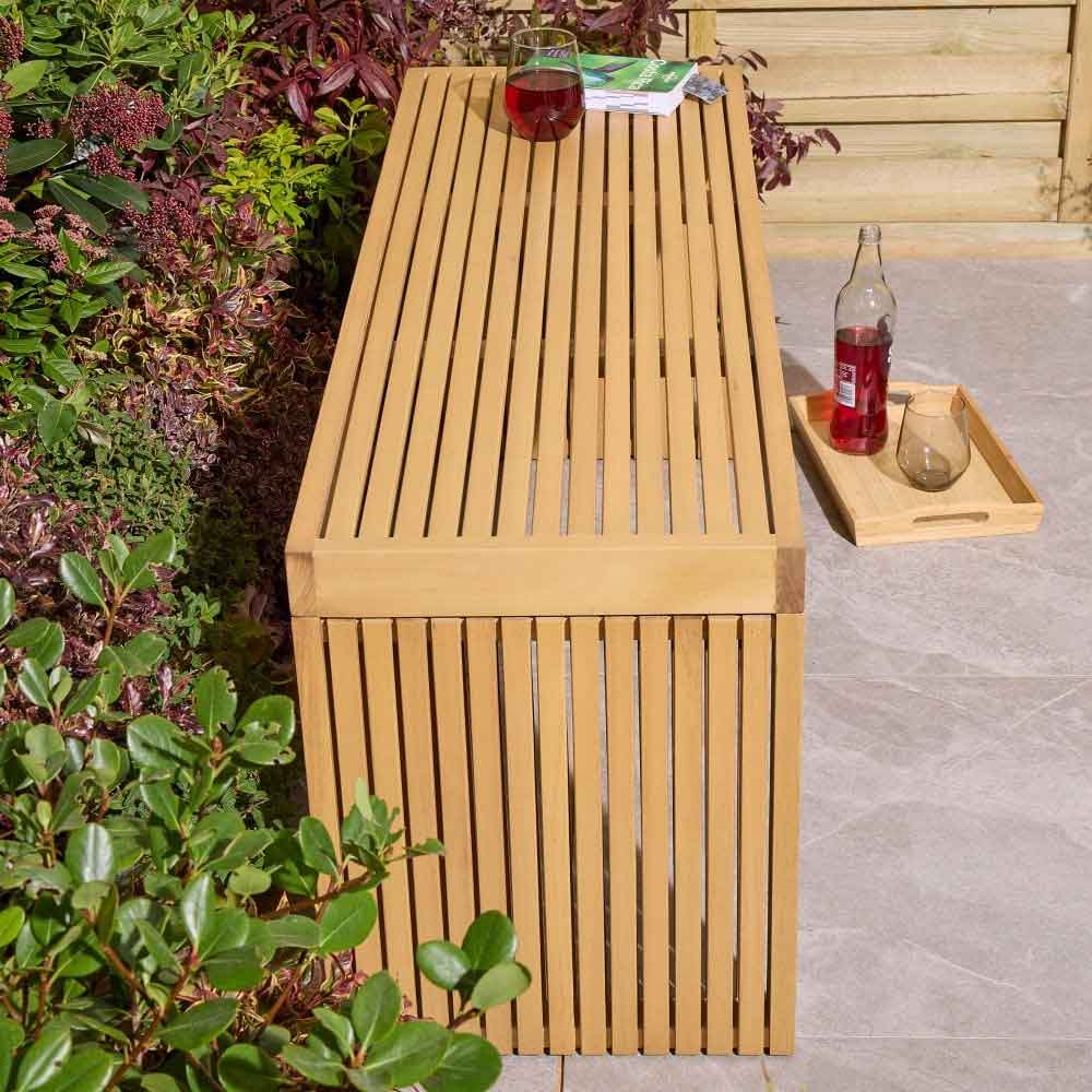 Prestige Wooden Garden 2 Seater Bench In Natural