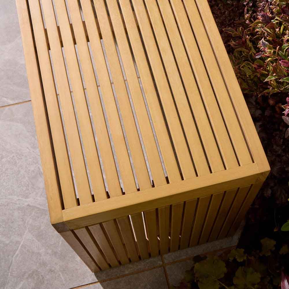 Prestige Wooden Garden 2 Seater Bench In Natural