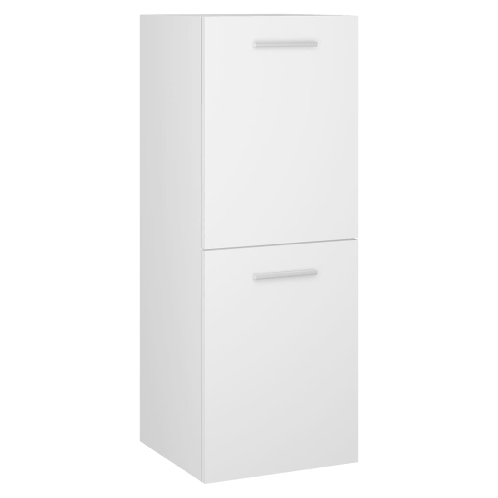 Preston Wooden 60cm Bathroom Furniture Set In White