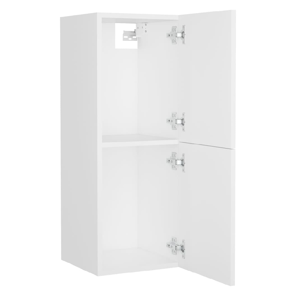 Preston Wooden 60cm Bathroom Furniture Set In White