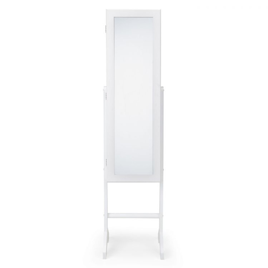 Parkin Wooden Jewellery Dressing Mirror In White