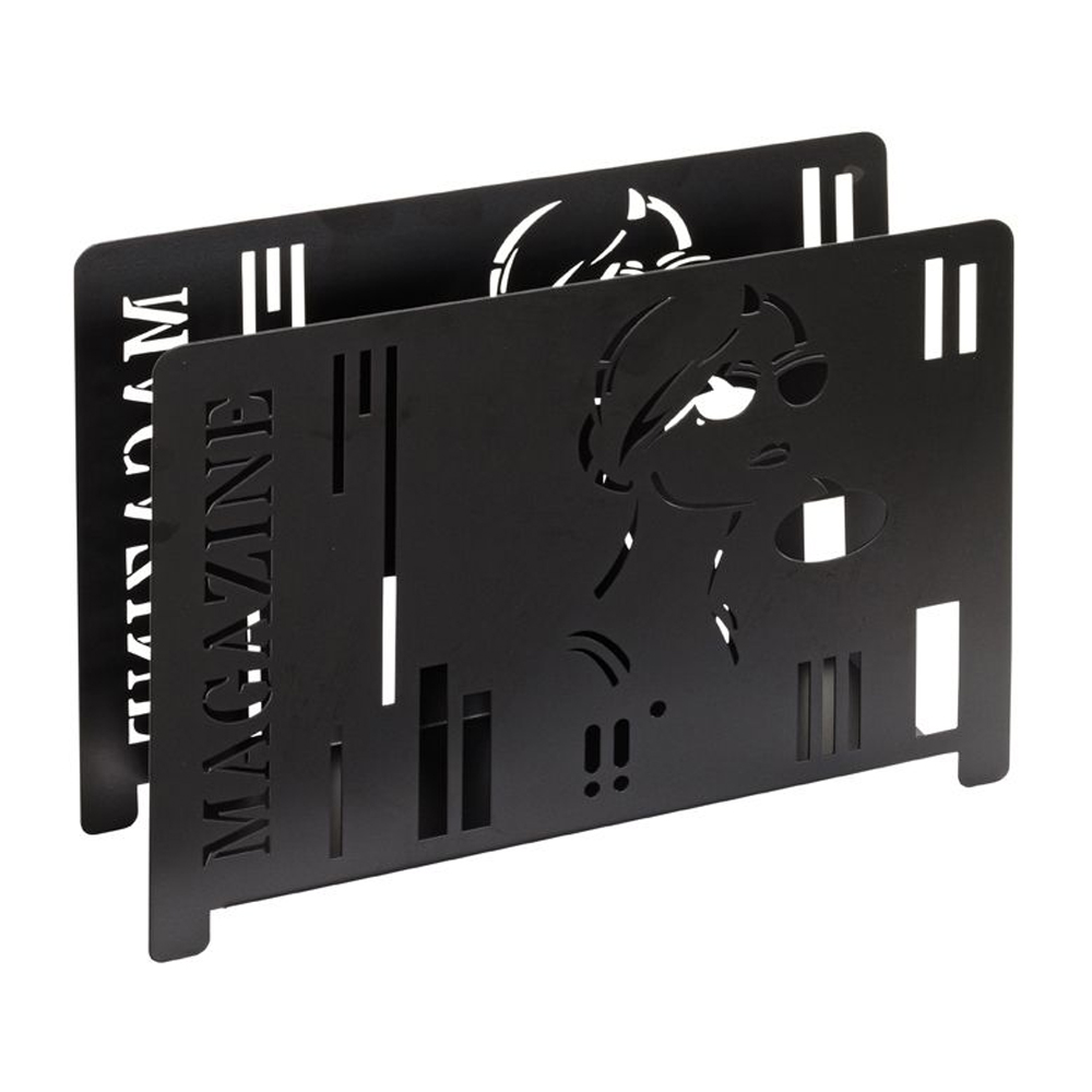 Primm Metal Magazine Rack In Black