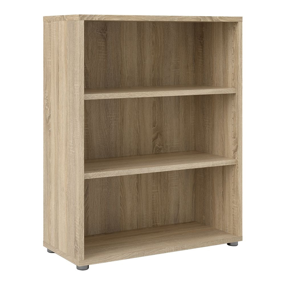 Primora Wooden Home and Office Bookcase In Oak