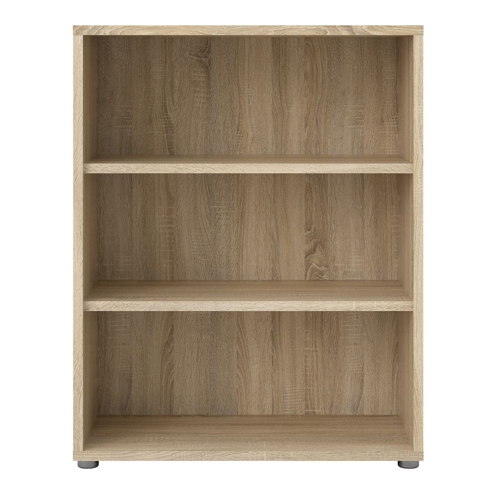 Primora Wooden Home and Office Bookcase In Oak