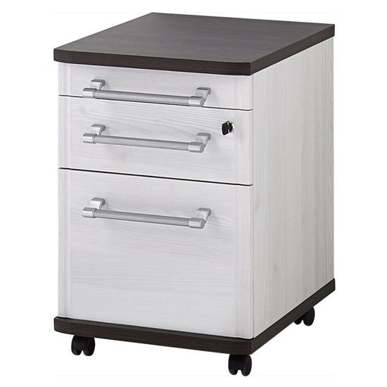 Profi Rolling File With Drawers In Larch And Havana Oak Furniture in Fashion