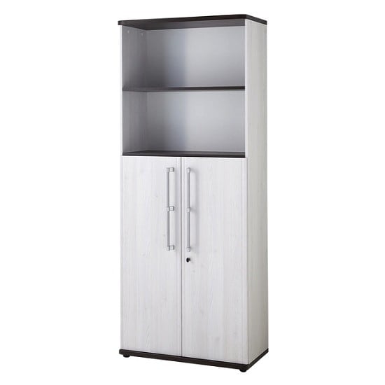 Read more about Profi lockable filing cabinet in larch and havanna oak