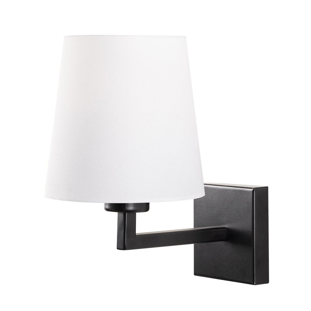 Profil Metal Wall Light in Black and White
