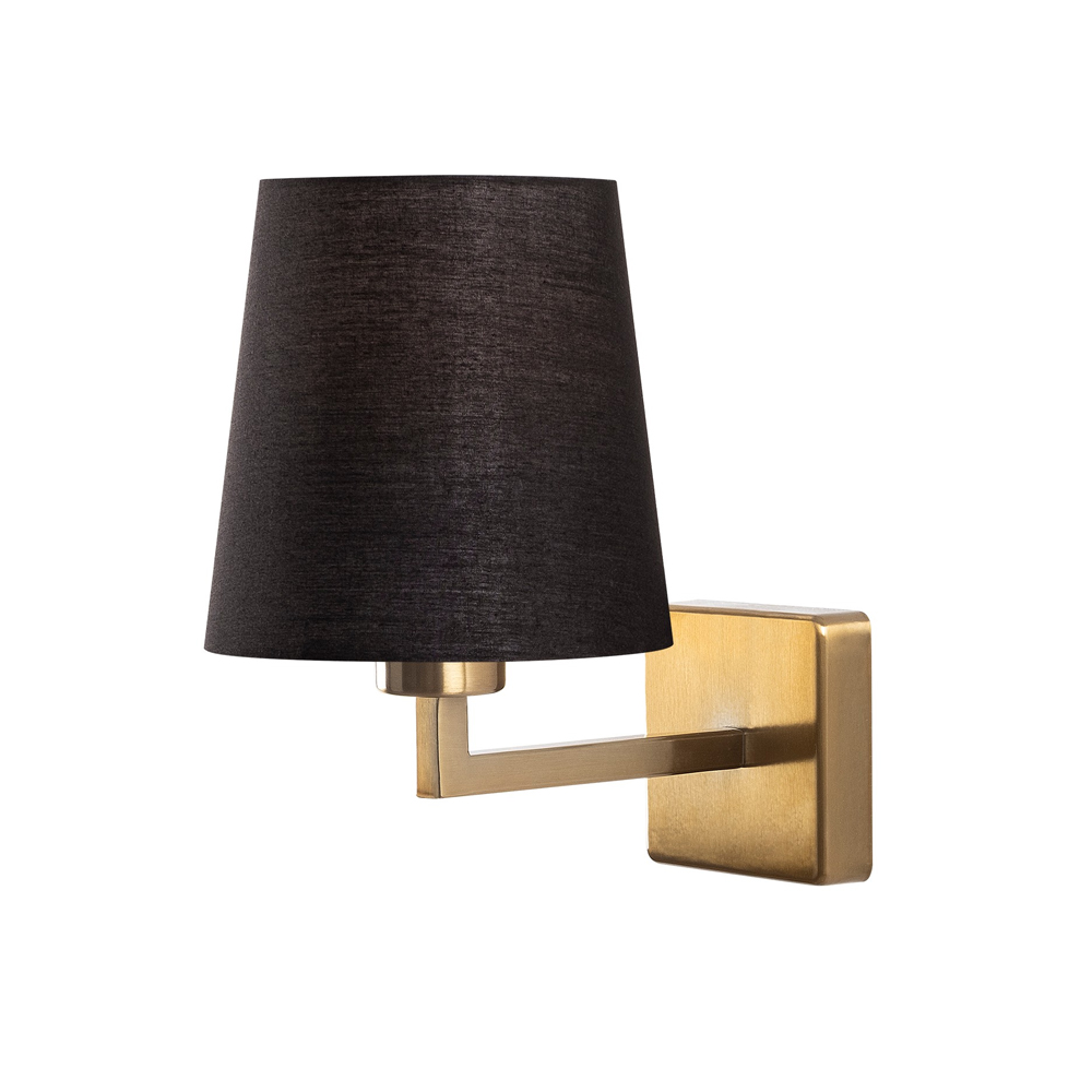 Profil Metal Wall Light in Gold and Black