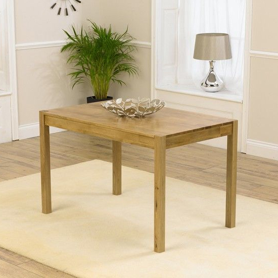 Promin Small Wooden Dining Table In Oak FiF