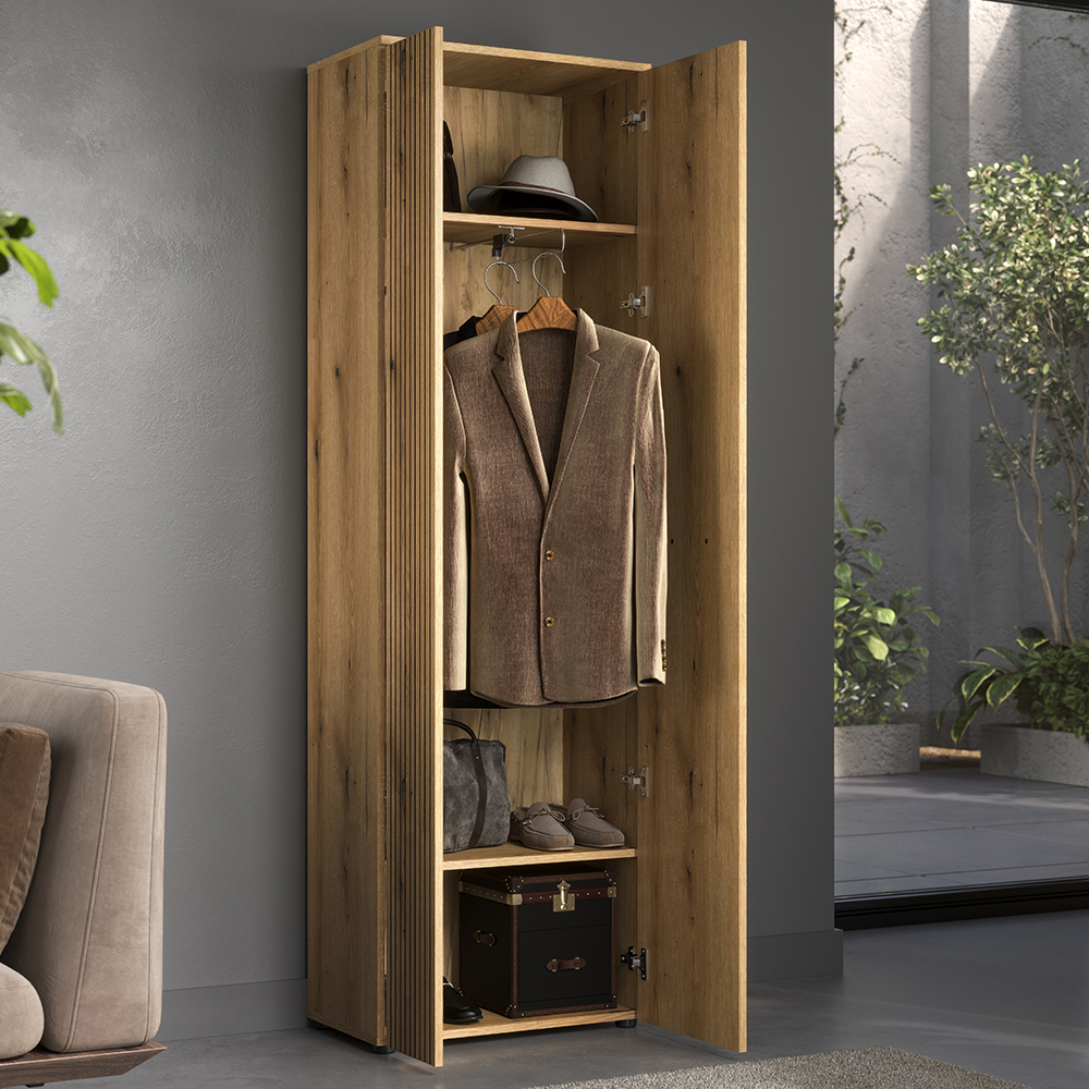 Provence Wooden Hallway Furniture Set in Evoke Oak