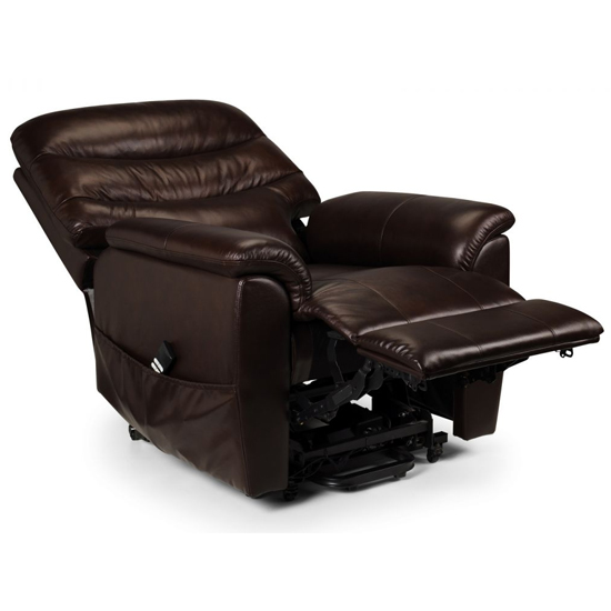 Pacifica Dual Motor Leather Rise And Recline Chair In Brown_3