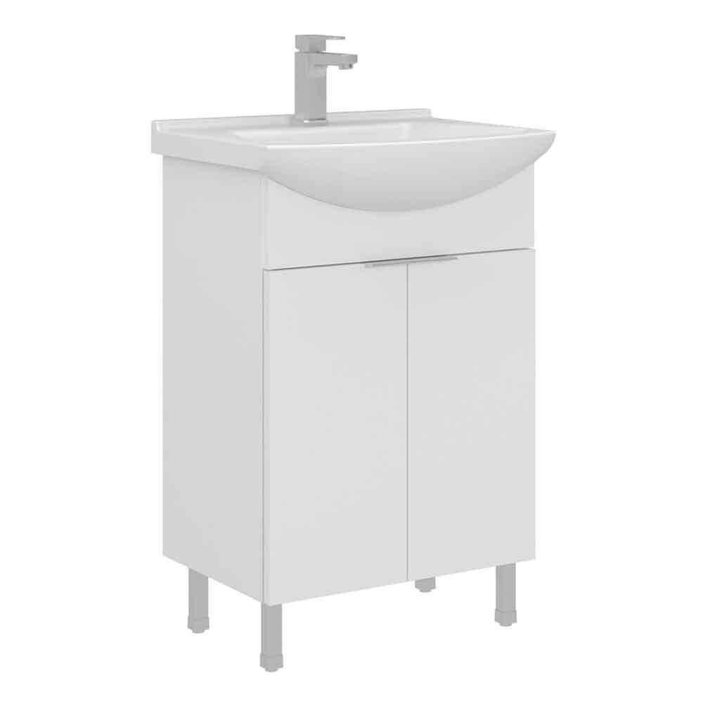Purus Wooden Wooden Vanity Unit & Basin in Oak