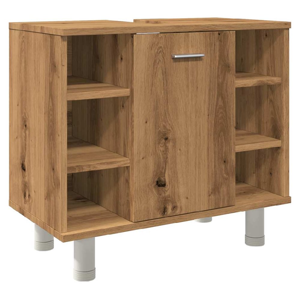 Putnam Wooden Vanity Unit With 1 Door In Oak
