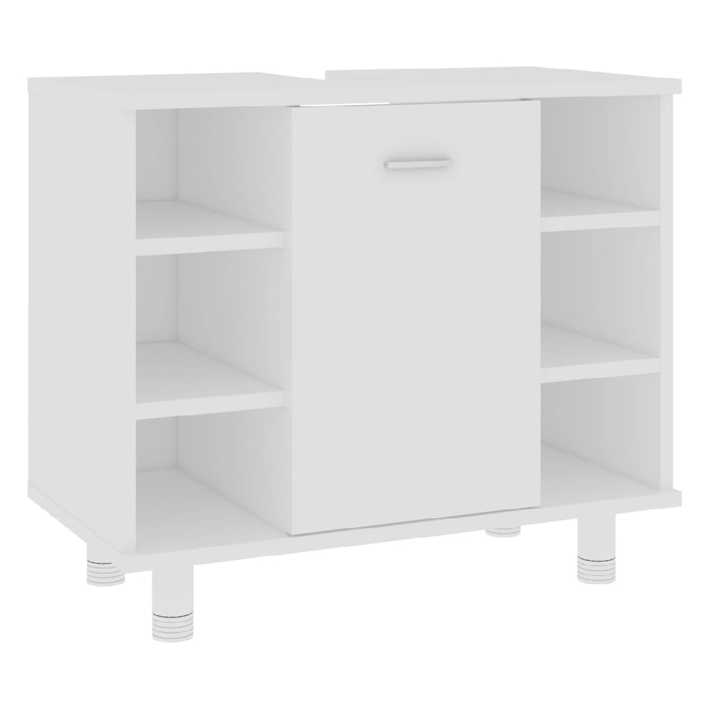 Putnam Wooden Vanity Unit With 1 Door In White