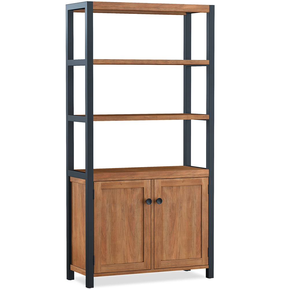 Qimera Acacia Wood Bookcase
