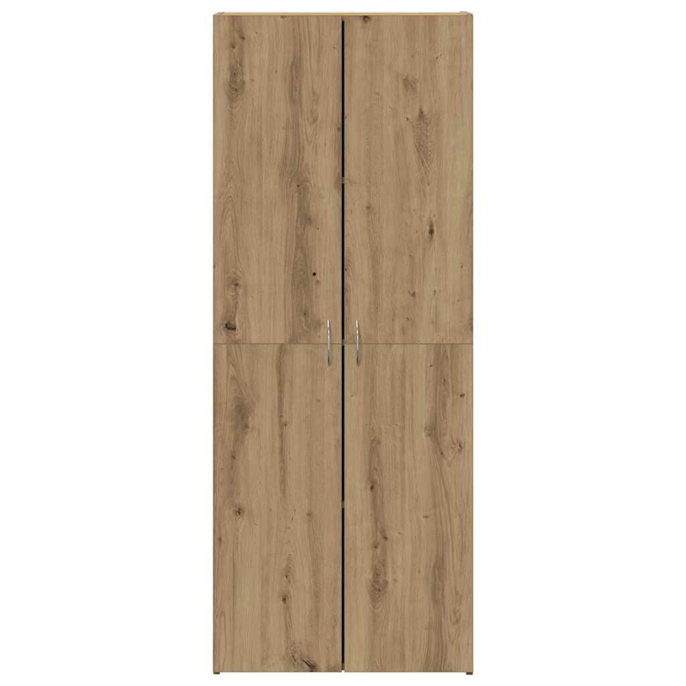 Quilcene 153cm Wooden Office Cabinet In Artisan Oak