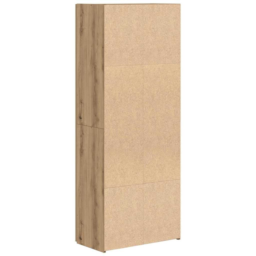 Quilcene 153cm Wooden Office Cabinet In Artisan Oak