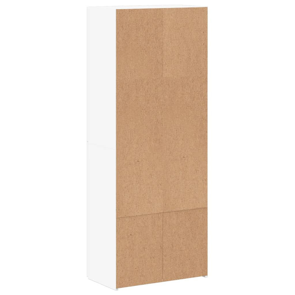 Quilcene 153cm Wooden Office Cabinet In White
