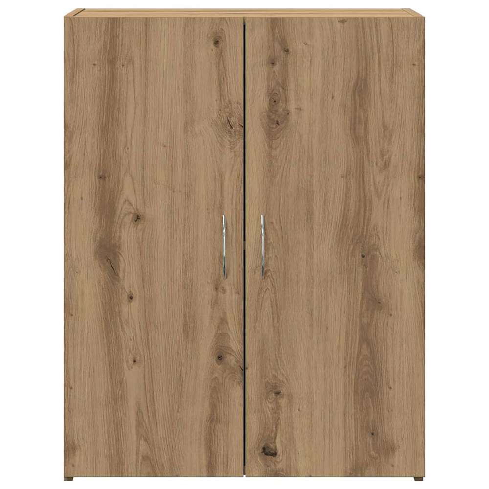 Quilcene 77cm Wooden Office Cabinet In Artisan Oak