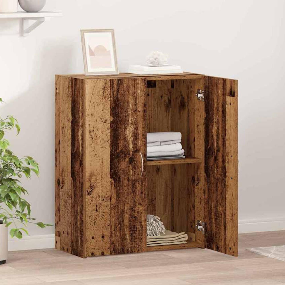 Quilcene 77cm Wooden Office Cabinet In Oak