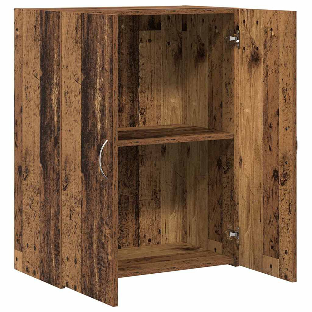 Quilcene 77cm Wooden Office Cabinet In Oak