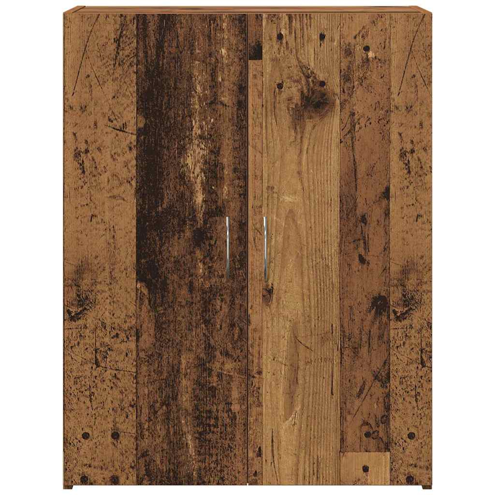 Quilcene 77cm Wooden Office Cabinet In Oak