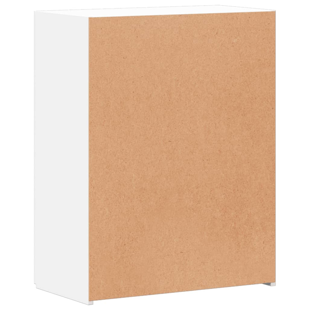 Quilcene 77cm Wooden Office Cabinet In White
