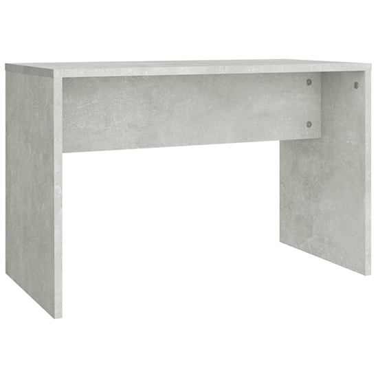 Quito Wooden Dressing Table Set In Concrete Effect