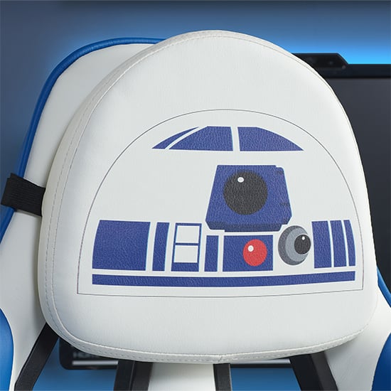 R2D2 Hero Faux Leather Childrens Computer Gaming Chair In Blue_3