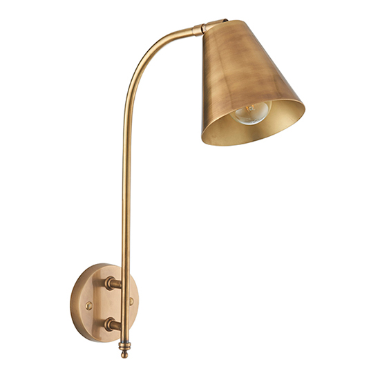 Radha Wall Light In Antique Brass