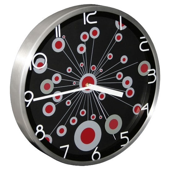 Product photograph of Radial Wall Clock from Furniture in Fashion