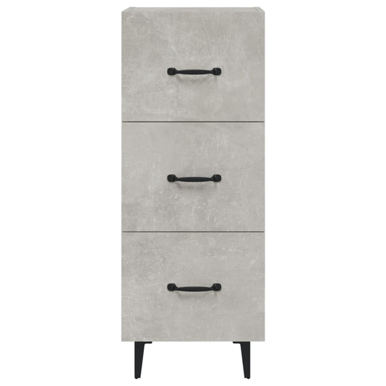 Radko Wooden Chest Of 3 Drawers In Concrete Effect_4