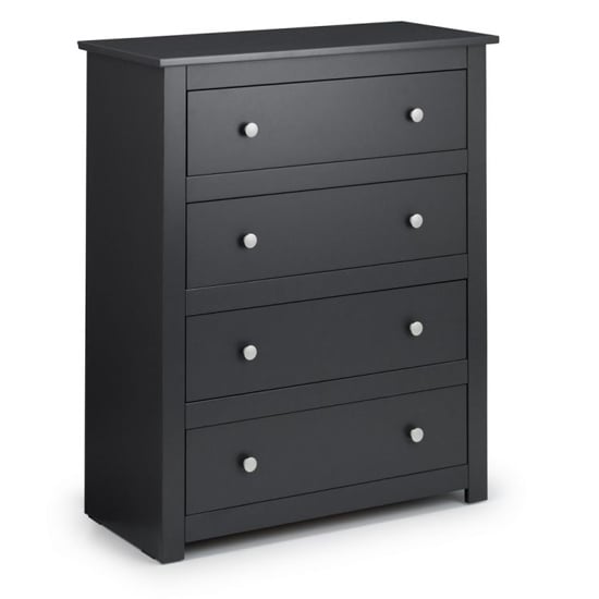 Raddix Chest Of Drawers In Anthracite With 4 Drawers_2