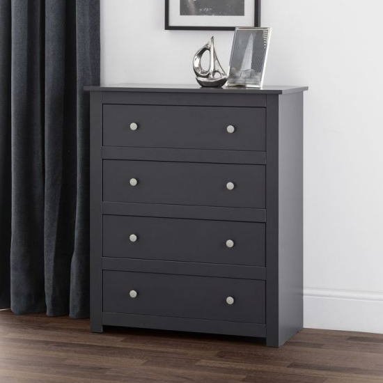 Raddix Chest Of Drawers In Anthracite With 4 Drawers_1