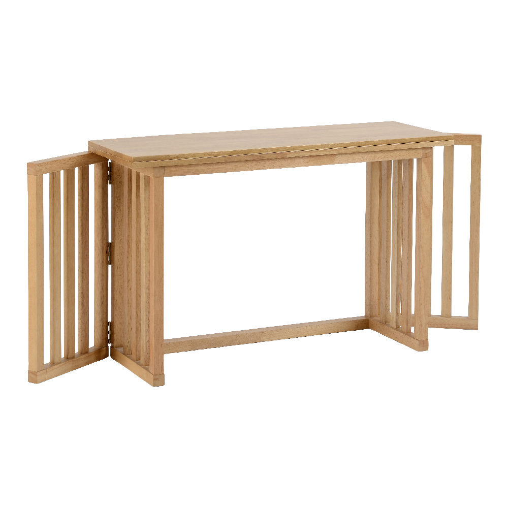 Radstock Wooden Foldaway Dining Table In Oak