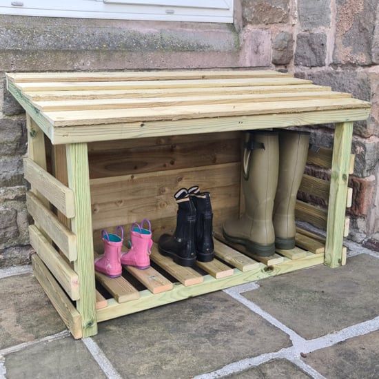 Product photograph of Raivo Timber Boot Store In Natural from Furniture in Fashion