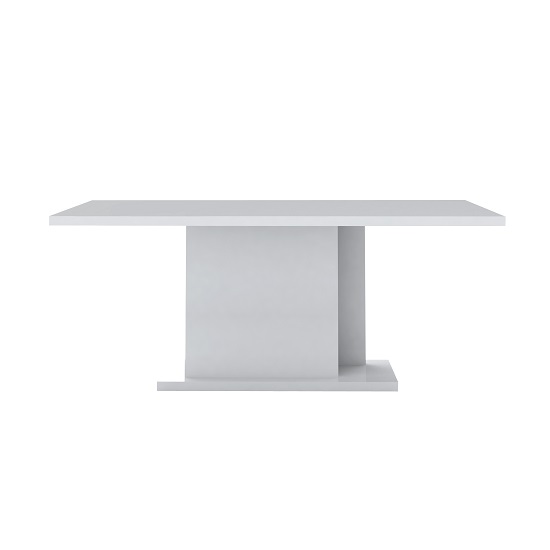 Ramet Extending Dining Table In White Gloss And Grey Lacquered_7