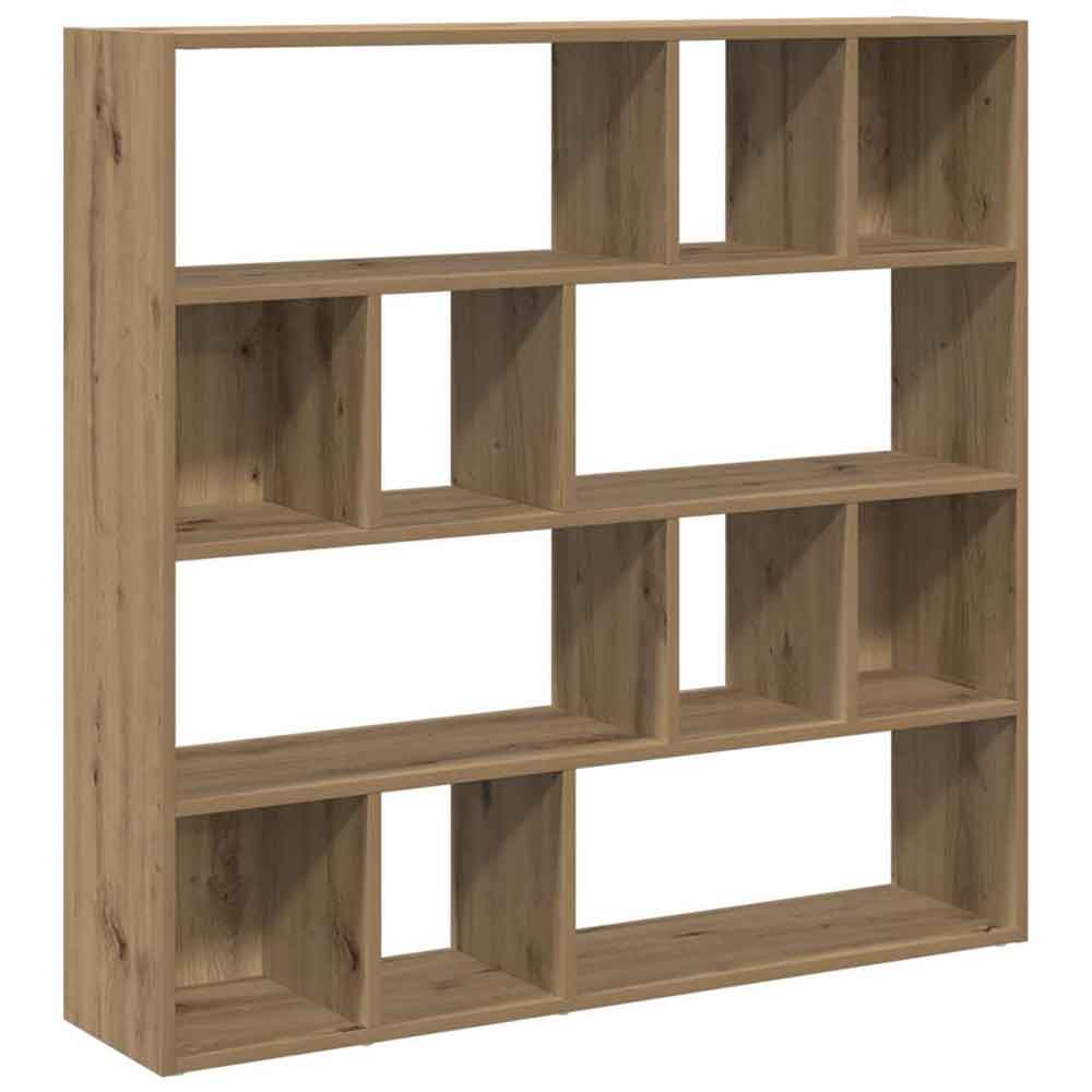 Ramona 105cm Wooden Book Shelf And Room Divider - Artisan Oak