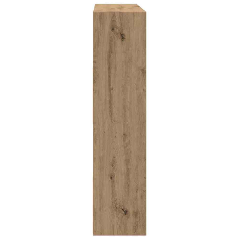 Ramona 105cm Wooden Book Shelf And Room Divider - Artisan Oak