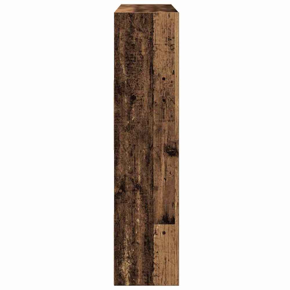 Ramona 105cm Wooden Book Shelf And Room Divider - Brown