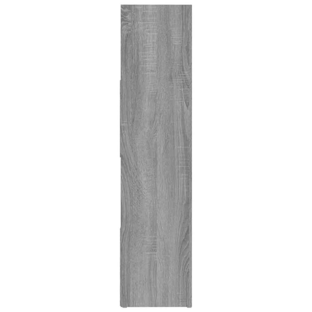 Ramona 105cm Wooden Book Shelf And Room Divider - Grey Sonoma