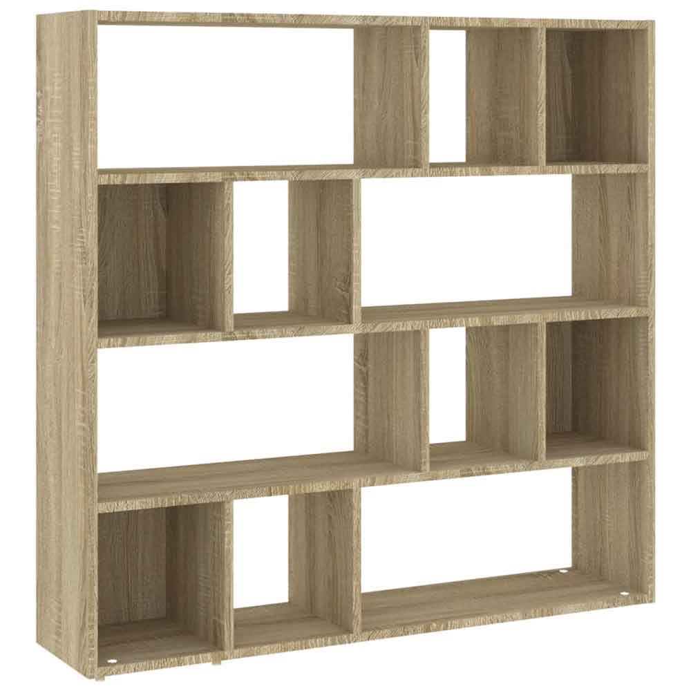 Ramona 105cm Wooden Book Shelf And Room Divider - Sonoma Oak