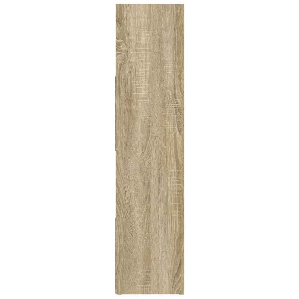 Ramona 105cm Wooden Book Shelf And Room Divider - Sonoma Oak