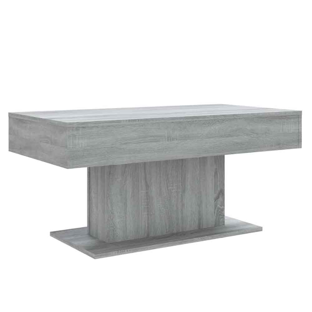 Ramona Wooden Coffee Table - Grey Sonoma