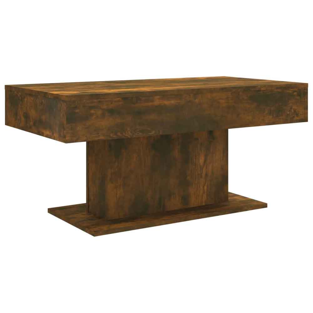 Ramona Wooden Coffee Table - Smoked Oak
