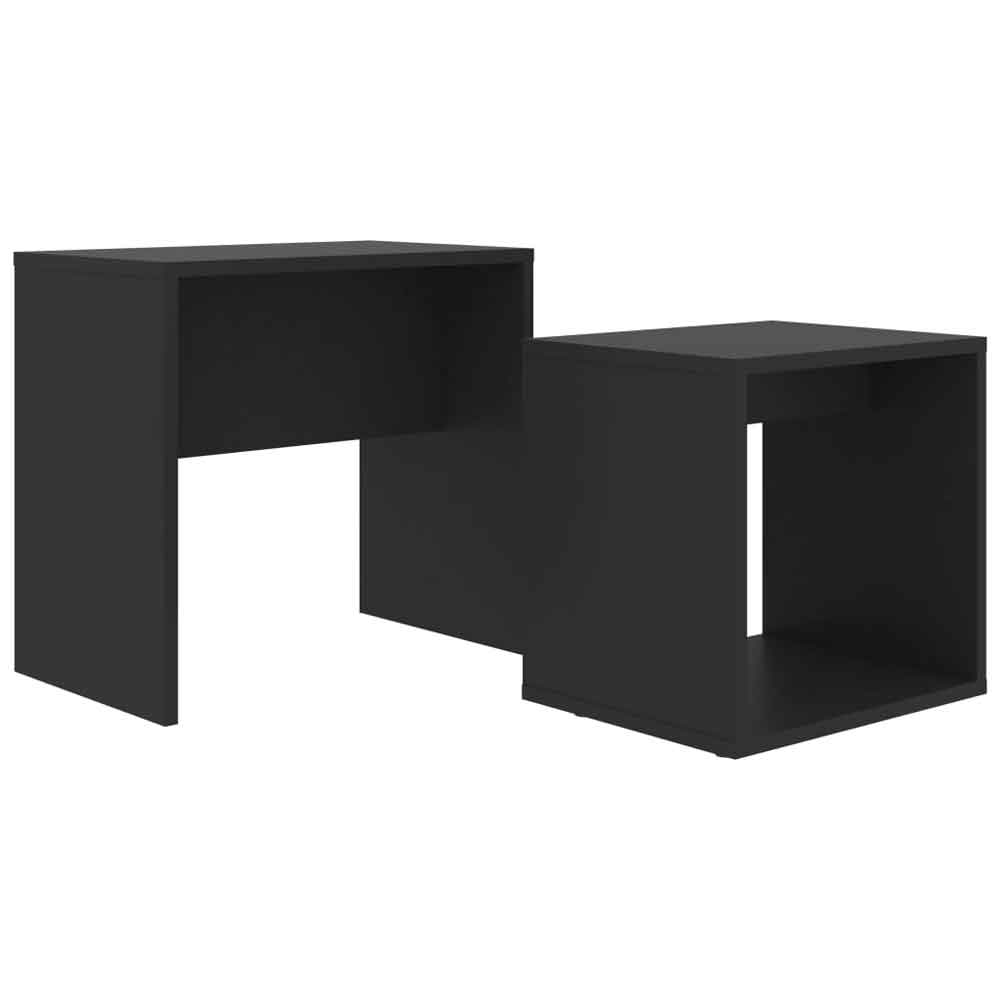 Ramona Wooden Nesting Coffee Table - Black