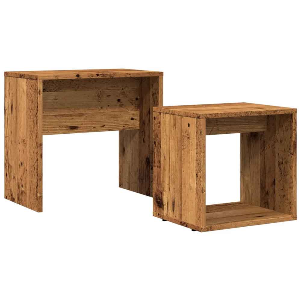 Ramona Wooden Nesting Coffee Table - Brown