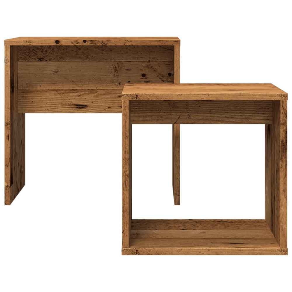 Ramona Wooden Nesting Coffee Table - Brown