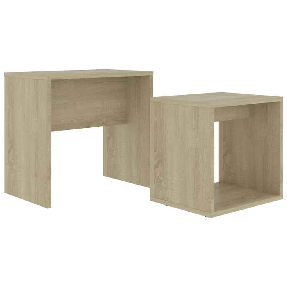 Ramona Wooden Nesting Coffee Table - Sonoma Oak